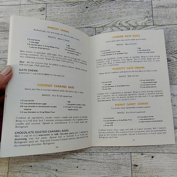 Occident King Midas Quick-As-A-Mix Cookbook Booklet Peavy Flour Mill VERY GOOD - Picture 5 of 13